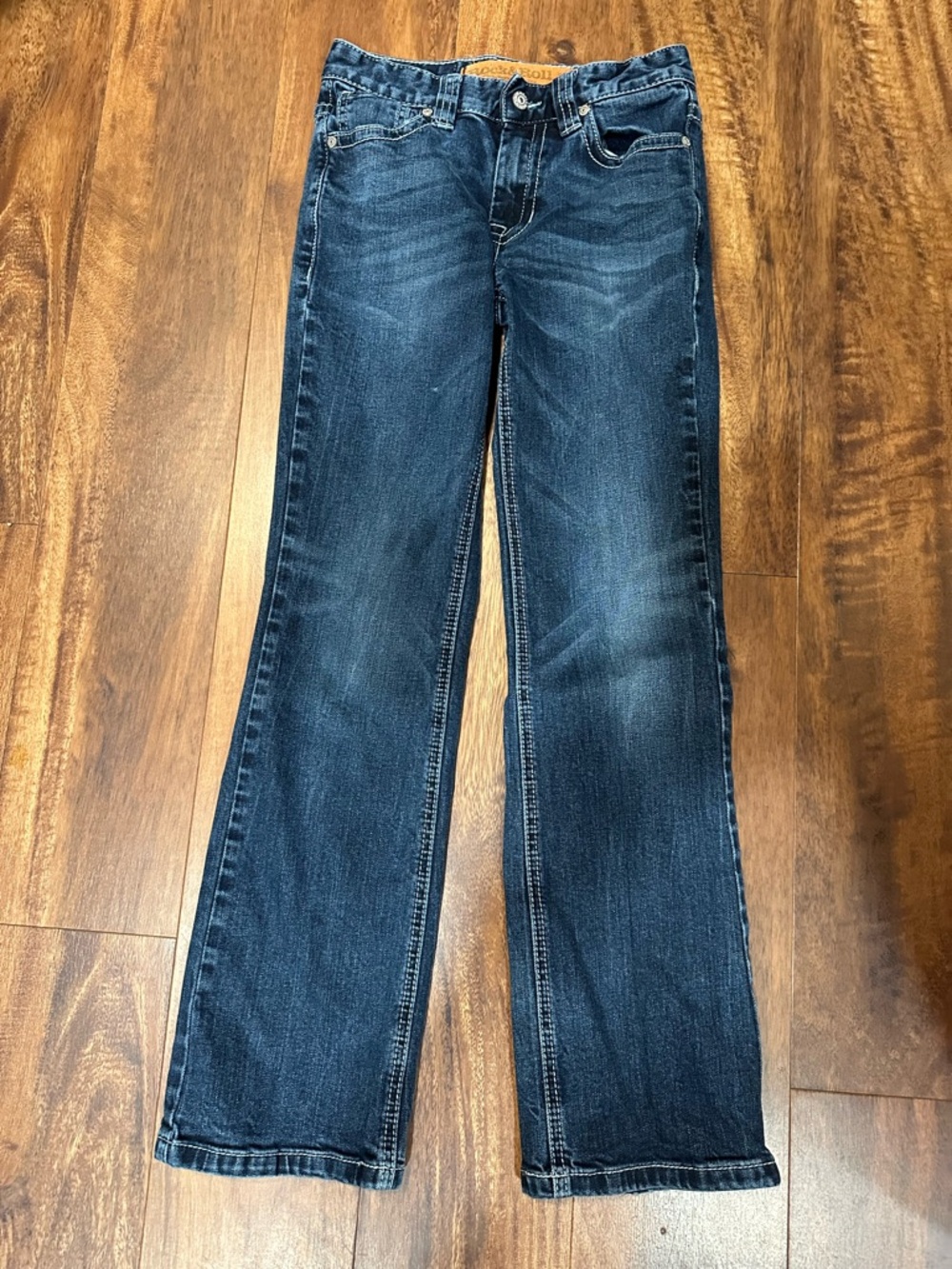 Kids Dark Blue bootcut Jeans